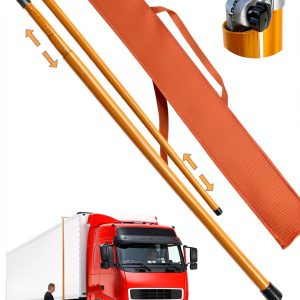 TGrasol Truck Height Stick 15ft Fiberglass Compact Orange-0