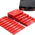Setup Blocks Height Gauge Set AQYY 15‑Piece Aluminum Gauge Bars Red-0