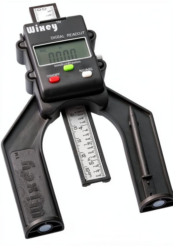 Wixey Mini Digital Height Gauge for Router & Table Saw-0
